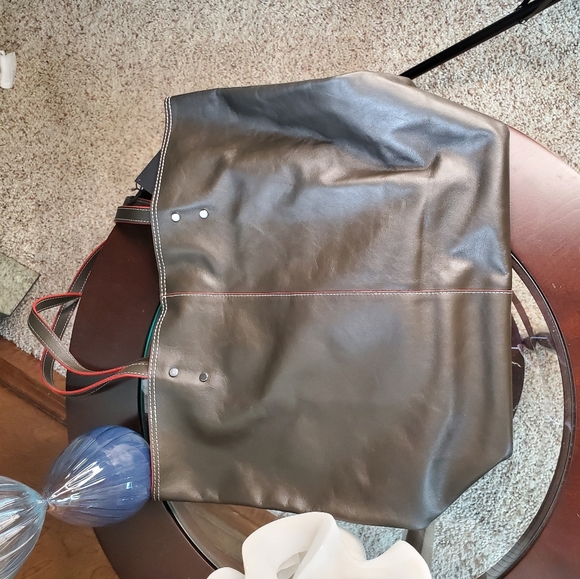 behno OLLIE REVERSIBLE TOTE Dark Green - Picture 3 of 10